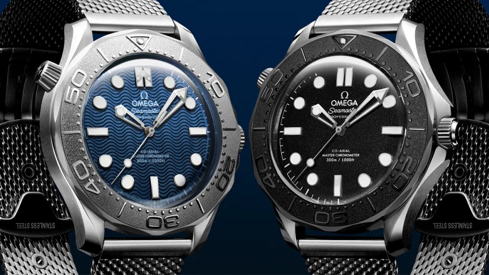 Omega Seamaster Bond and Spectre replica watch design comparison UK